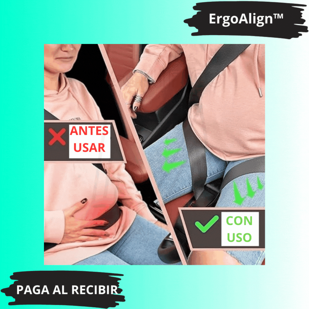 ErgoAlign™ Cinturón de Seguridad Embarazadas