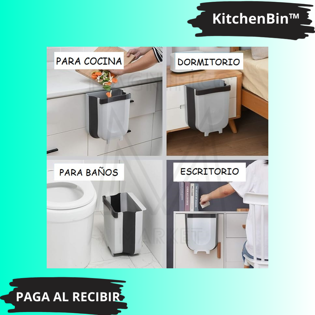 KitchenBin™ Versátil Basurero Plegable