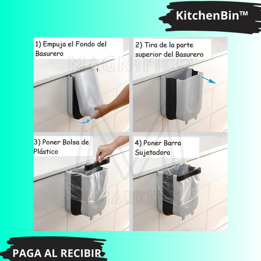 KitchenBin™ Versátil Basurero Plegable