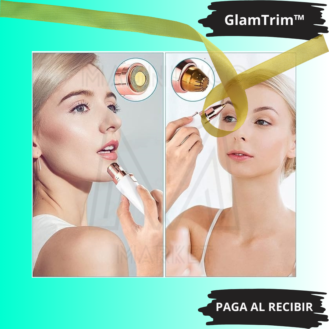 GlamTrim™ Depiladora Pórtatil 2 en 1