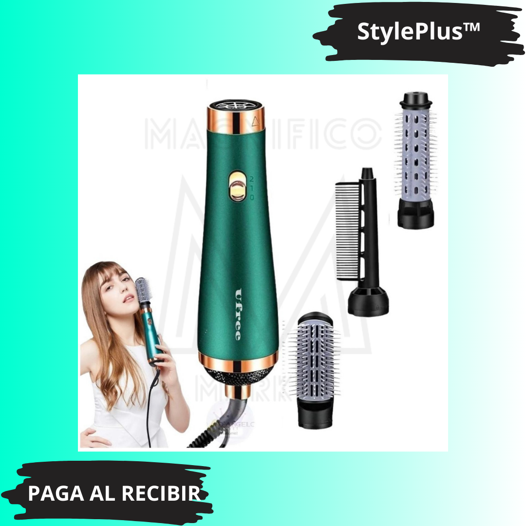 StylePlus™ Cepillo Secador 3 En 1